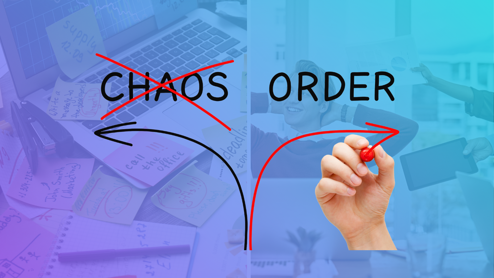 مقارنة بين الفوضى والنظام